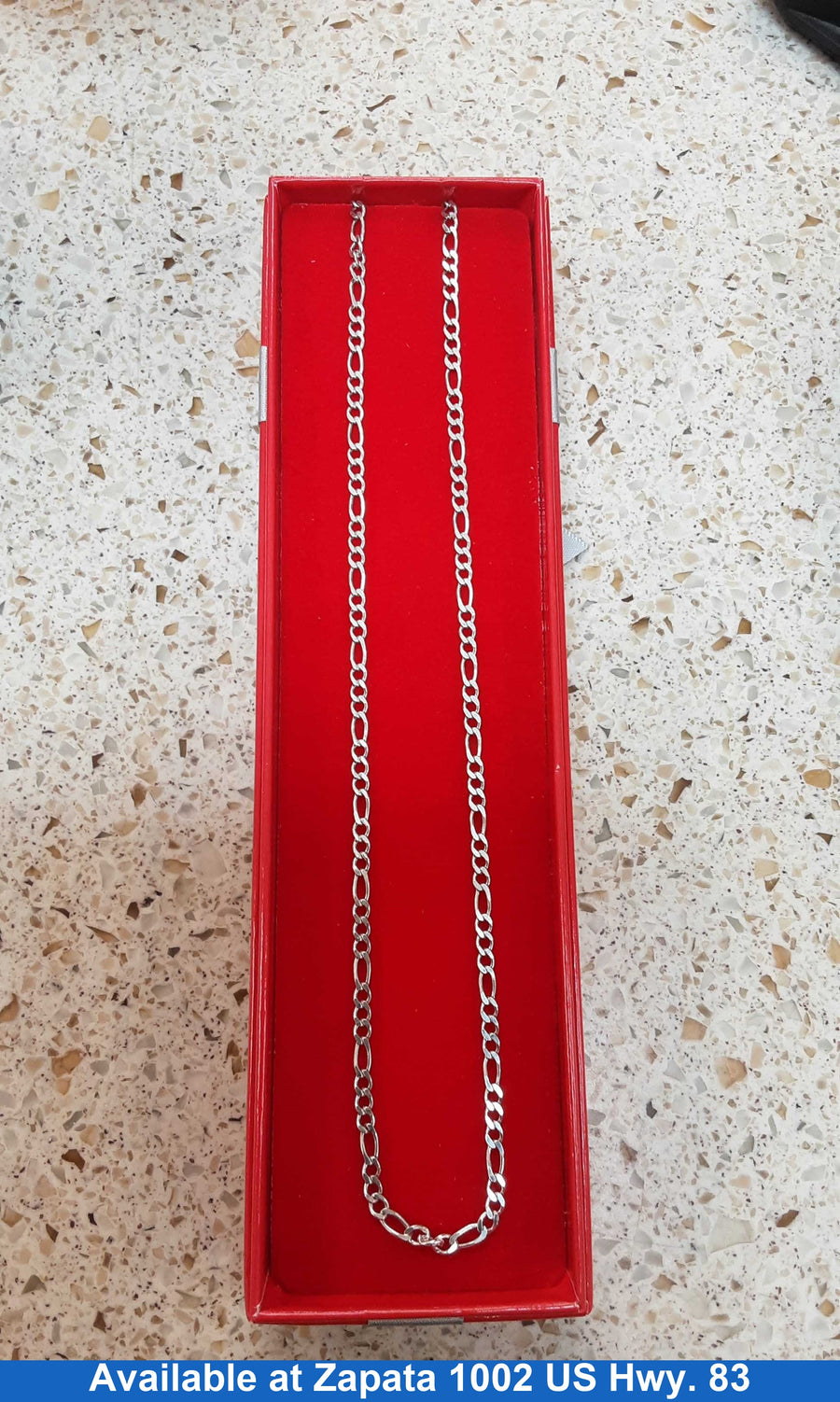 Figaro Chain - Silver 8.6 grams 20 inch