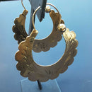 Shrimp Earrings - Yellow Gold 10k (.417) 11.1 grams