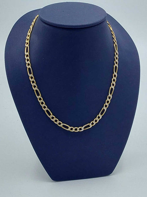 Figaro Chain - Yellow Gold 14k (.585) 10.8 grams 24 inch