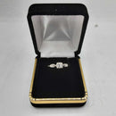 Women's Ring - Anniversary - Yellow Gold 18k (.750) 2.5 grams Size 5.5