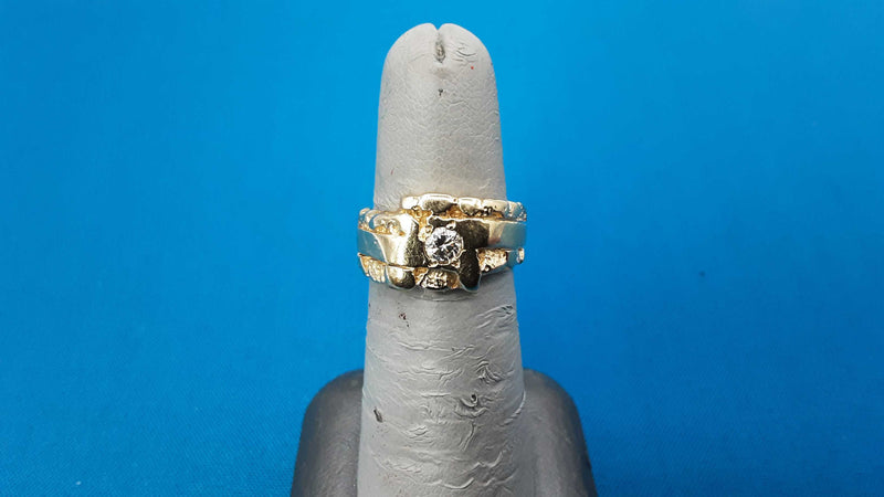 Man's Ring - Fancy 14k Yellow Gold
