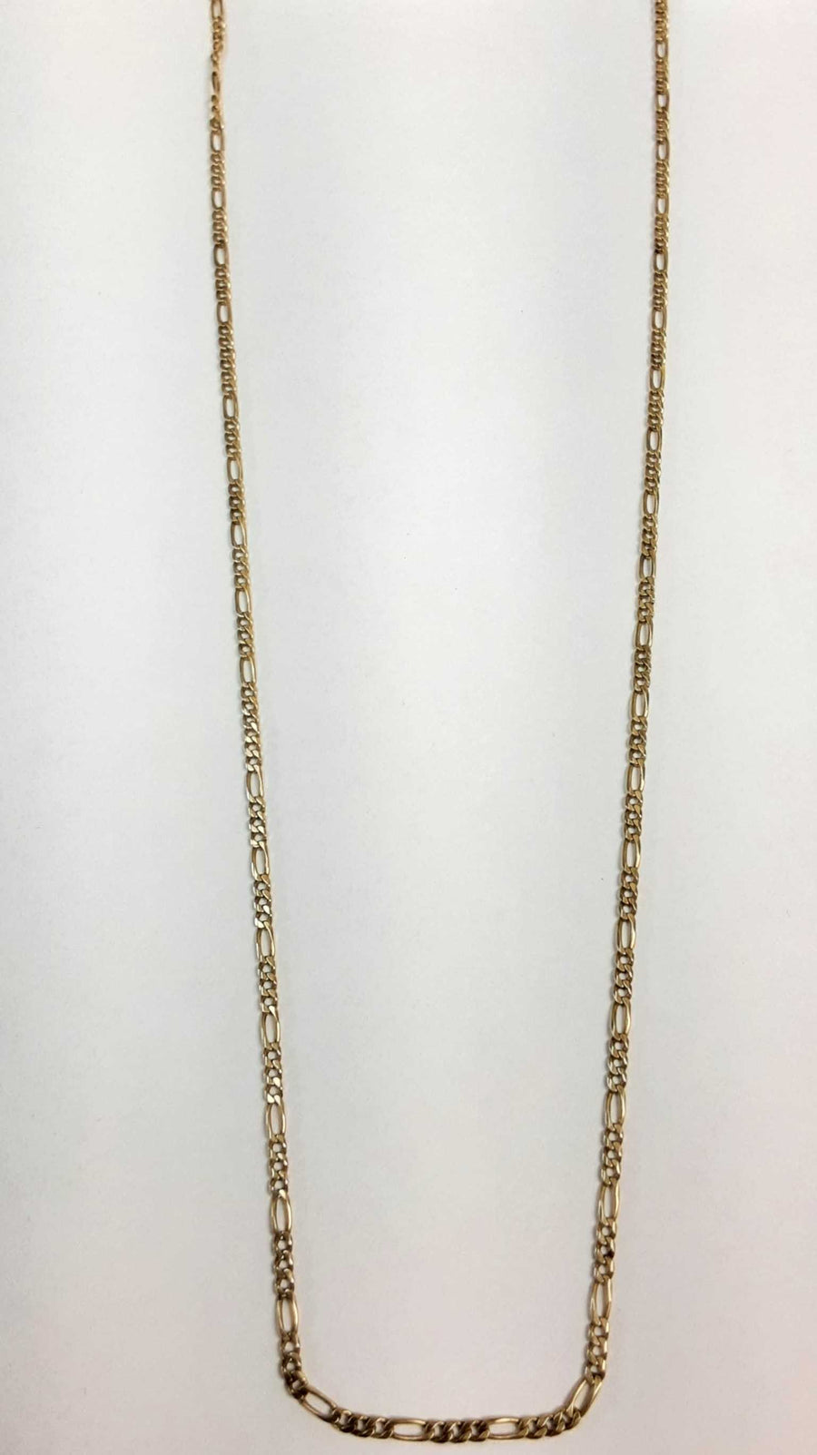 Figaro Chain - Yellow Gold 10k (.417) 10.9 grams 28 inch