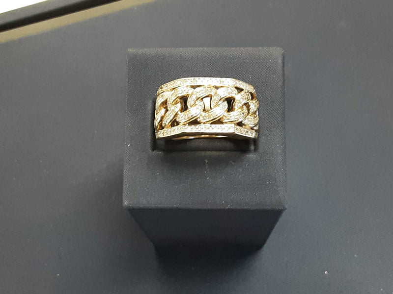 Yellow Gold 10k (.417) 13.1 grams Size 8.5