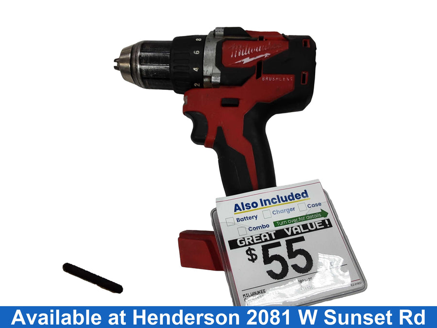 Milwaukee 2801-20 Red Cordless Standard Drill
