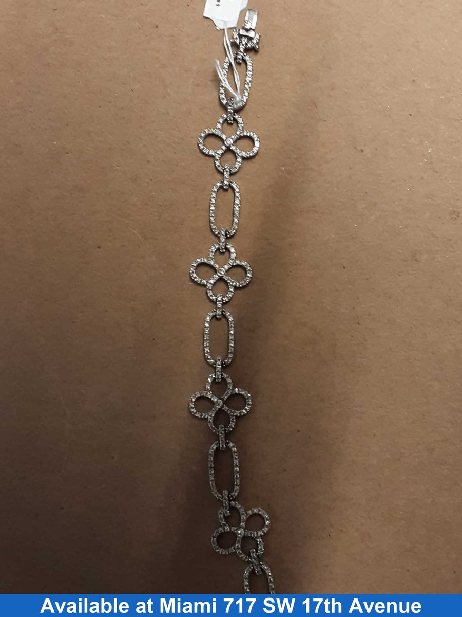 Bracelet - White Gold 14k (.585) 11.4 grams 8 inch