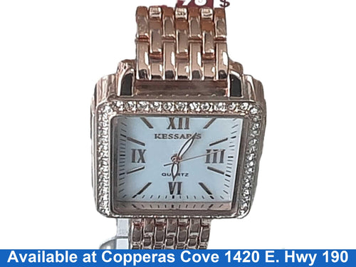Kessaris Rose Gold Pink Regular Watch