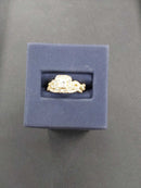Ring - Engagement Set - Yellow Gold 14k (.585) 4.8 grams Size 4.5