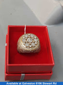 Men's Ring - Yellow Gold 10k (.417) 11.6 grams Size 9
