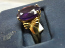 Women's Ring - Yellow Gold 14k (.585) 4.4 grams Size 20
