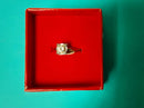 Women's Ring - Solitaire - White Gold 14k (.585) 3.2 grams Size 8