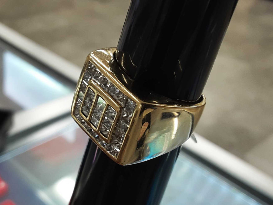 Men's Ring - Yellow Gold 14k (.585) 15.3 grams Size 10.5