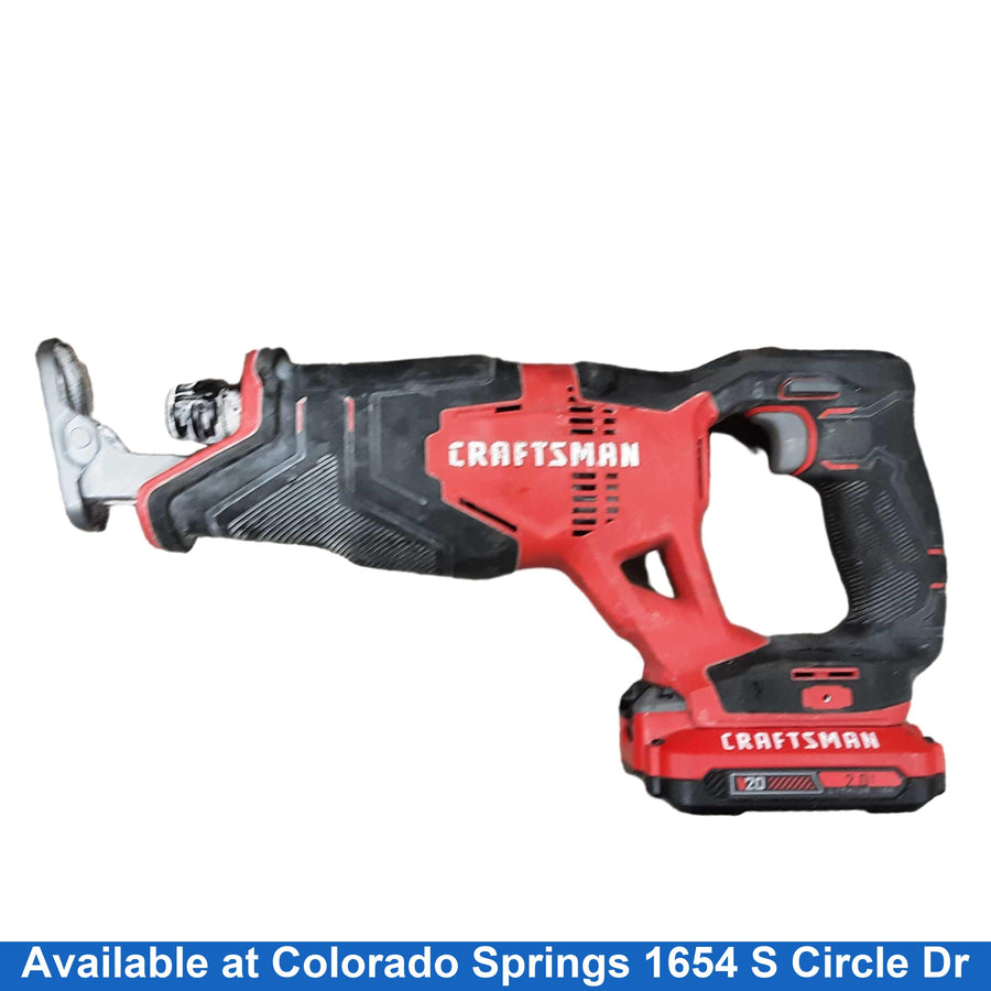 Craftsman Cmcs300 Red Cordless Reciprocating Saw