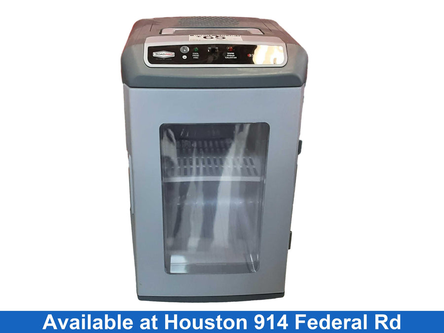 Roadpro Deluxe Snack Master Gray Compact Refrigerator