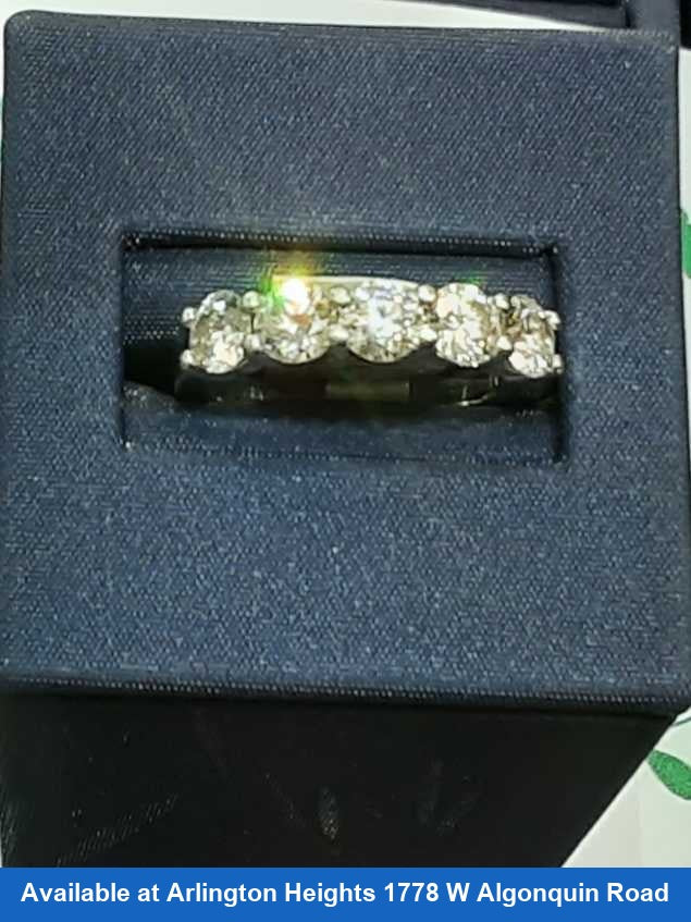 Ring - Wedding Band - Platinum 9 grams Size 20