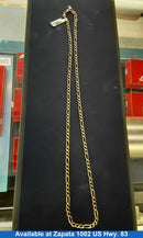 Figaro Chain - Yellow Gold 10k (.417) 18.6 grams 6 inch