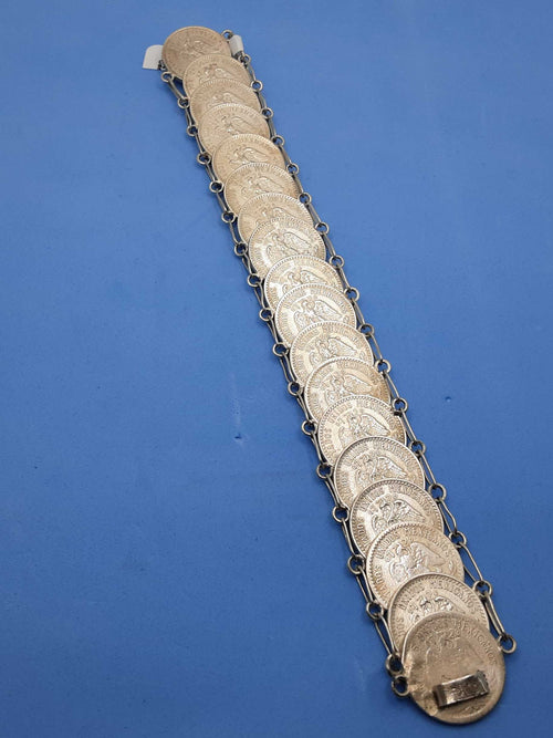 Bracelet - Silver 64 grams 7 inch