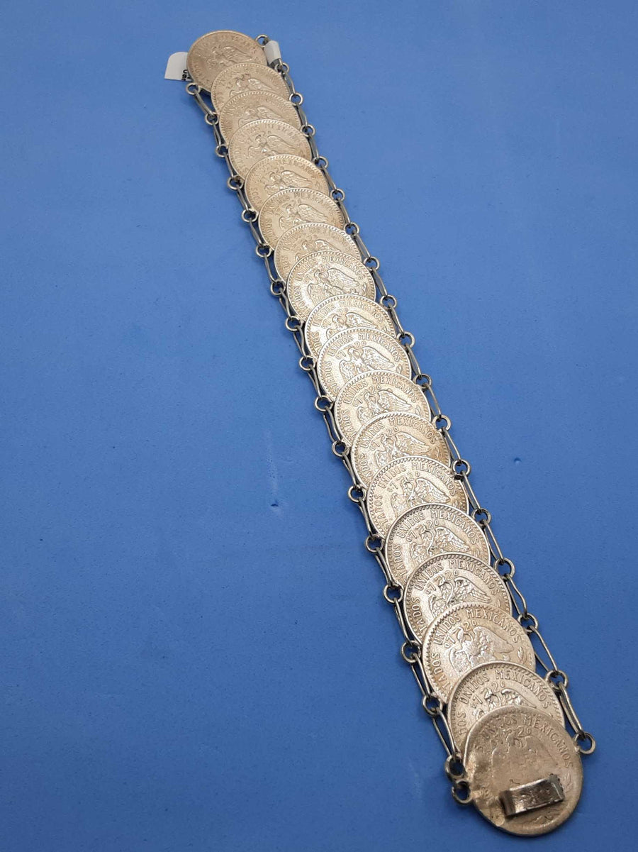 Bracelet - Silver 64 grams 7 inch