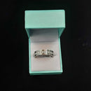 Men's Ring - White Gold 10k (.417) 5.4 grams Size 15
