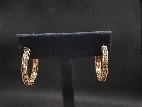 Hoop Earrings - Yellow Gold 14k (.585) 8 grams
