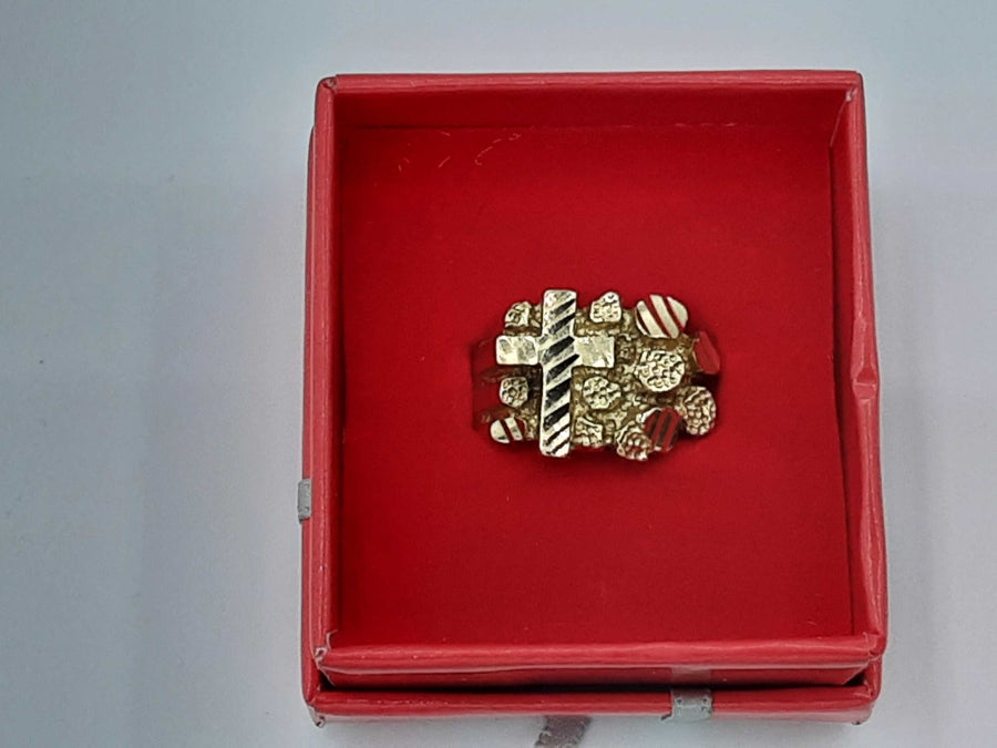 Men's Ring - Yellow Gold 10k (.417) 5.5 grams Size 10