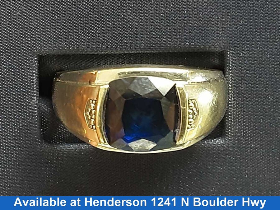 Men's Ring - White Gold 10k (.417) 5.2 grams Size 11