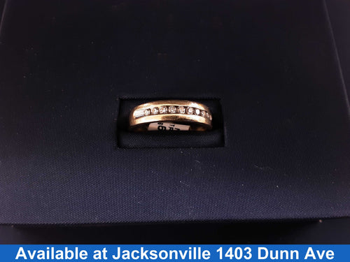 Ring - Wedding Band - White Gold 14k (.585) 3.9 grams Size 20