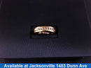 Ring - Wedding Band - White Gold 14k (.585) 3.9 grams Size 20