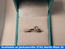 Women's Ring - Solitaire - White Gold 14k (.585) 1.9 grams Size 6.5