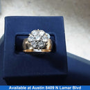 Women's Ring - Yellow Gold 14k (.585) 8.9 grams Size 9