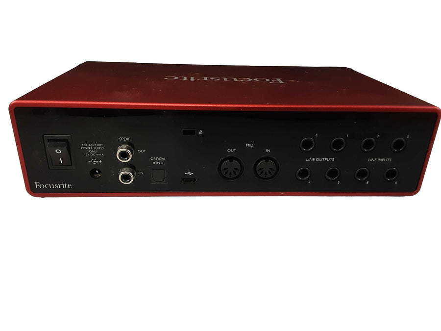 Focusrite Scarlett 18i8 Red Analog Mixer