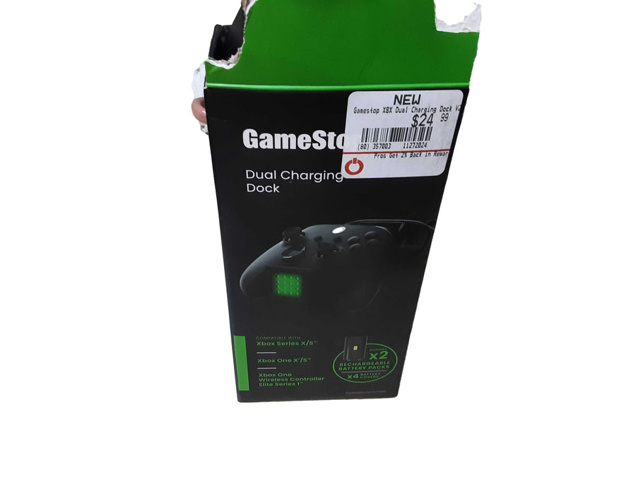 Gamestop 2 Port Charger Black Console Accessory