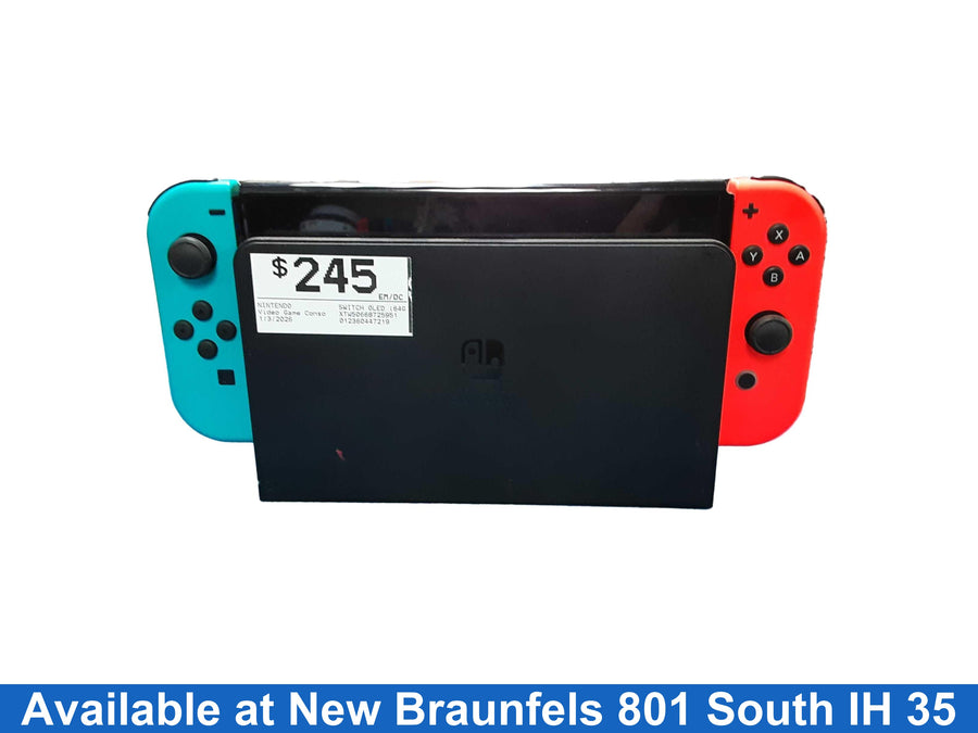 Nintendo Switch Oled (64gb) 64 Gb Black Video Game Console
