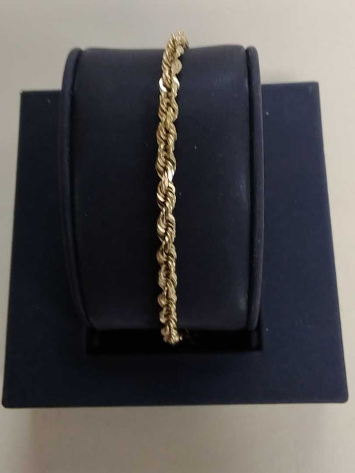 Rope Bracelet - Yellow Gold 14k (.585) 12.1 grams 8 inch