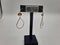 Bangle Earring Yellow Gold 10k (.417) 2.4 grams