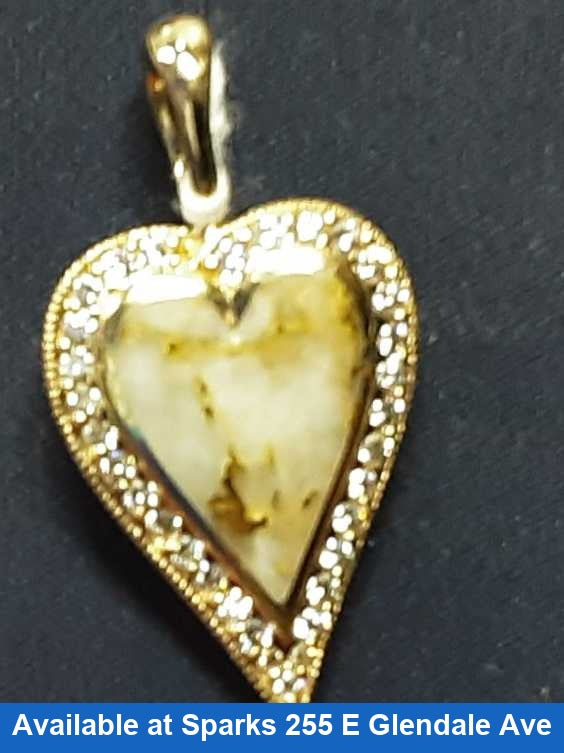Diamond Pendant - Yellow Gold 14k (.585) 5.6 grams