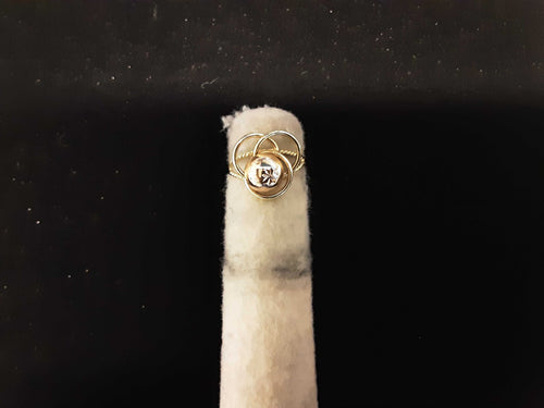Women's Ring - Yellow Gold 14k (.585) 2.6 grams Size 7