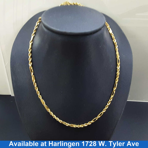 Rope Chain - Yellow Gold 10k (.417) 8.1 grams 22 inch