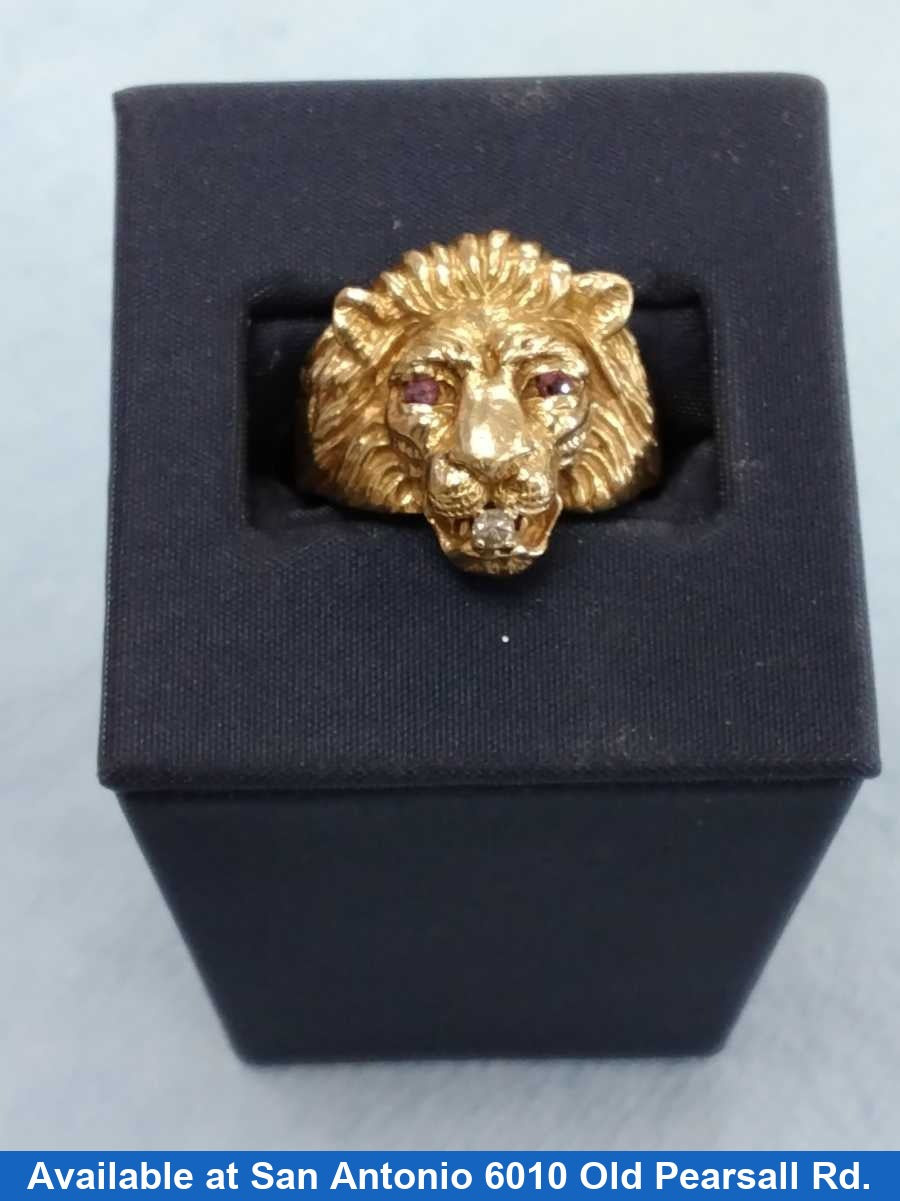Men's Ring - Yellow Gold 10k (.417) 8 grams Size 6
