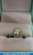 Women's Ring - White Gold 14k (.585) 4.4 grams Size 7.5