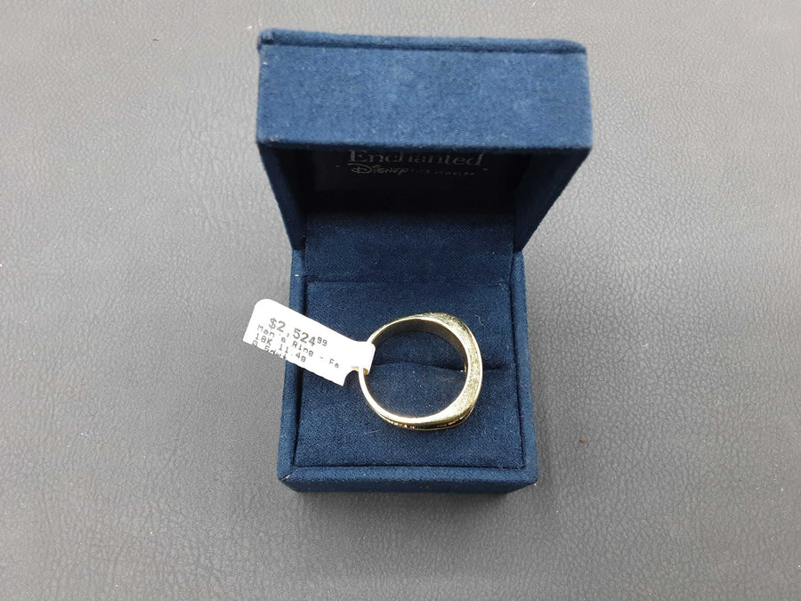 Men's Ring - Yellow Gold 18k (.750) 11.4 grams Size 10