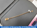 Bracelet - Yellow Gold 10k (.417) 20.5 grams 7 inch