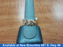 Women's Ring - Yellow Gold 14k (.585) 5.8 grams Size 9