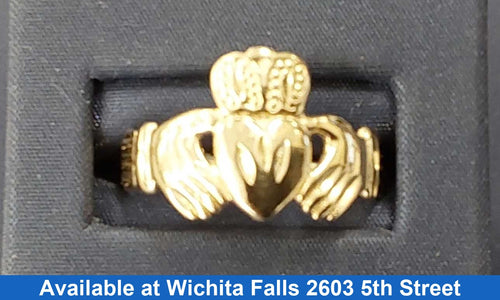 Women's Ring - Yellow Gold 14k (.585) 4.6 grams Size 11