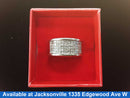 Men's Ring - White Gold 14k (.585) 13.2 grams Size 9.5