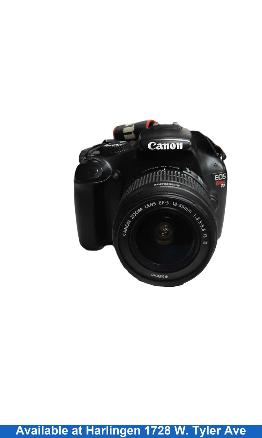 Canon Eos Rebel T3 Black Digital Camera