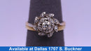 Women's Ring - Yellow Gold 14k (.585) 5.5 grams Size 9
