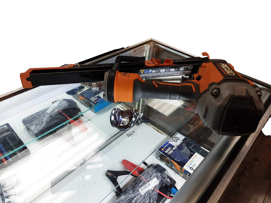 Ridgid R350hf Orange Pneumatic Roofing Nailer