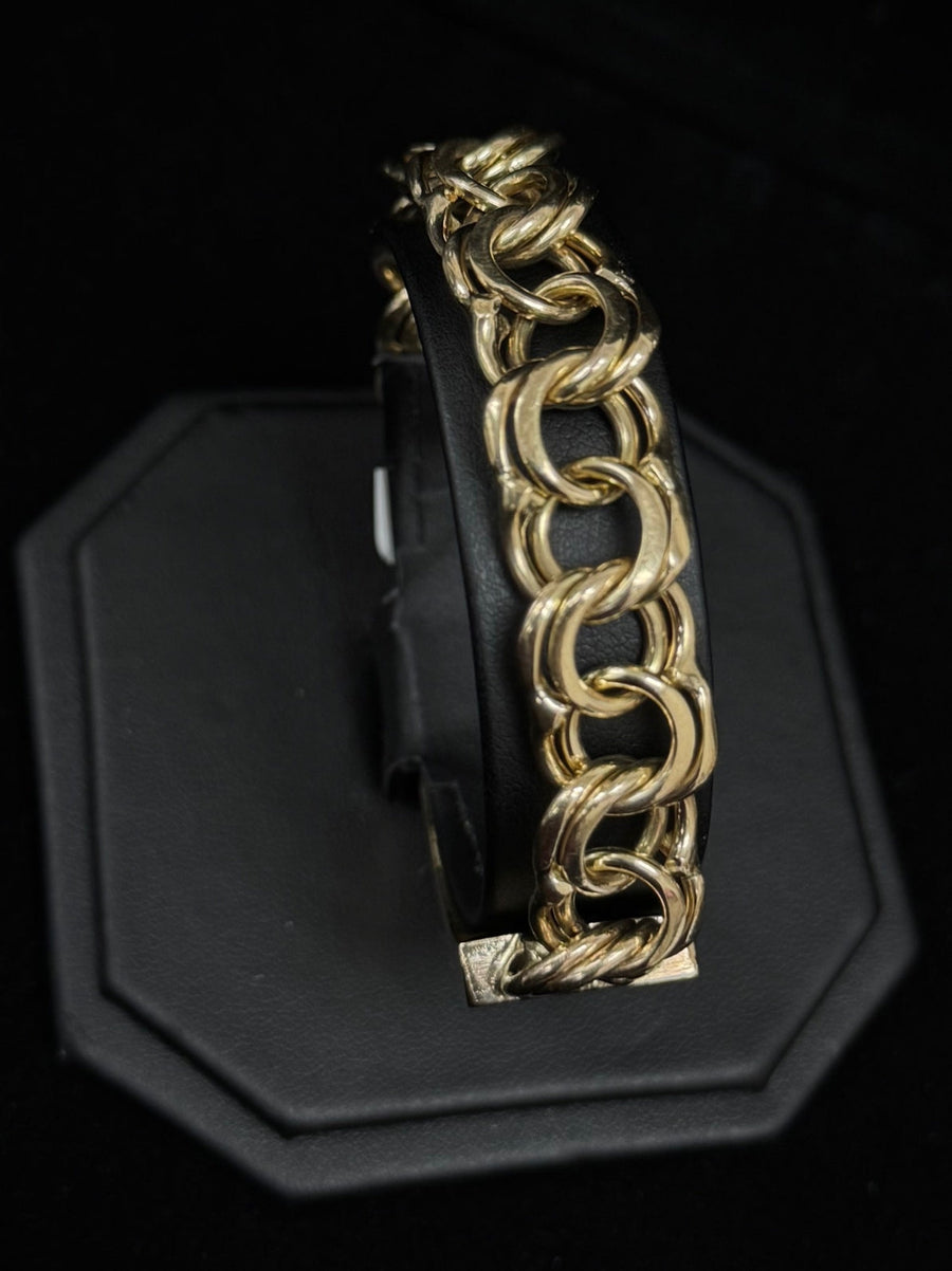 Bracelet - Yellow Gold 10k (.417) 58.3 grams 8 inch