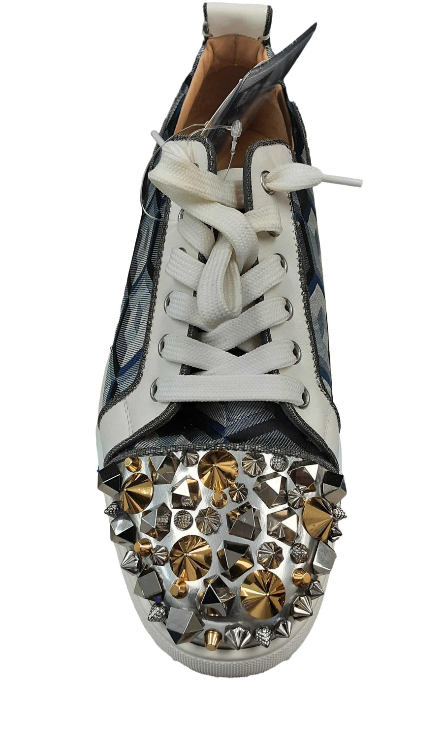 Christian Louboutin Junior Spike Orlato Blue