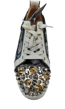 Christian Louboutin Junior Spike Orlato Blue